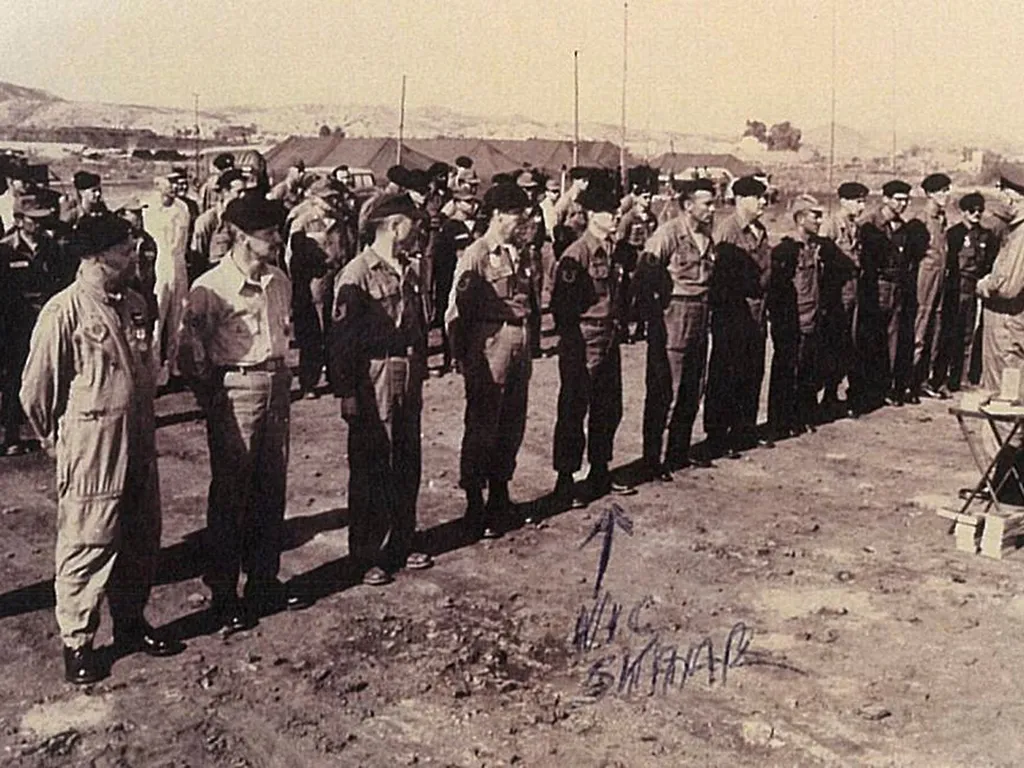 Cleaning up after the Palomares Incident - U.S. Service personnel Palomares 1966